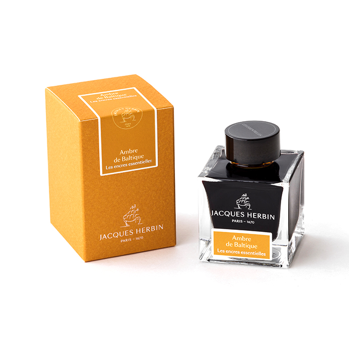 Jacques Herbin Essentielles系列 Ambre de Baltique 黃色 墨水