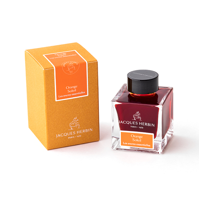 Jacques Herbin Essentielles系列 Orange Soleil 橙色 墨水 