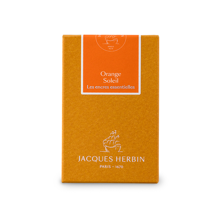 Jacques Herbin Essentielles系列 Orange Soleil 橙色 墨水 