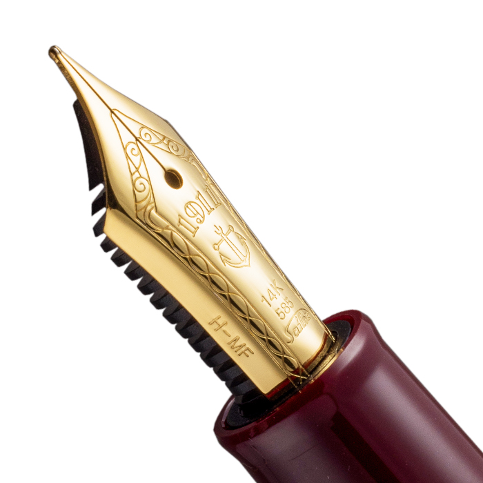 Sailor寫樂 Profit Standard中型魚雷系列14k 金夾酒紅色墨水筆