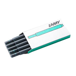 LAMY凌美 T10即棄墨芯 	碧璽藍色