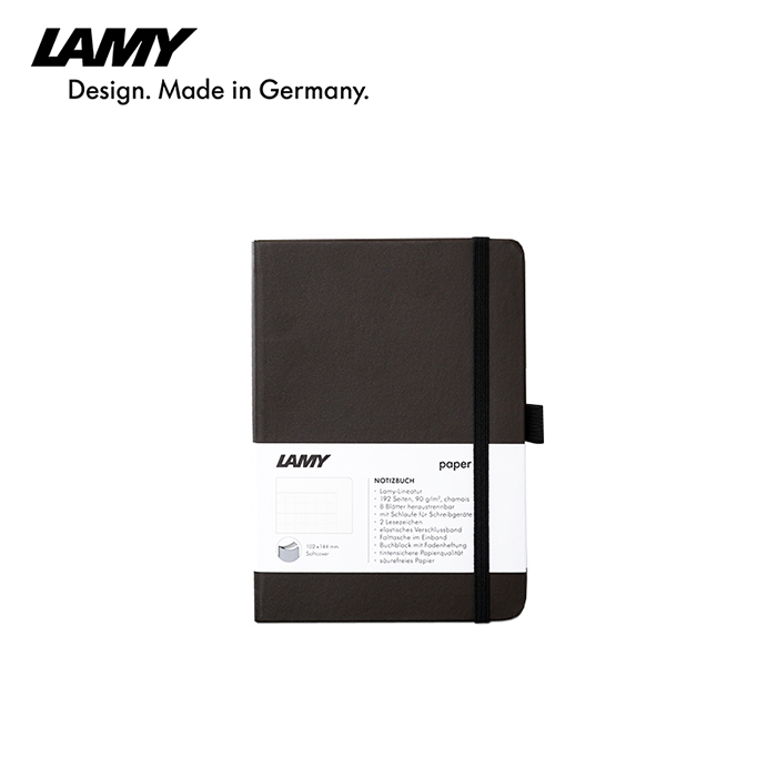 LAMY凌美 軟皮系列筆記本 A6 棕色 - LAMY鋼筆書寫專用紙