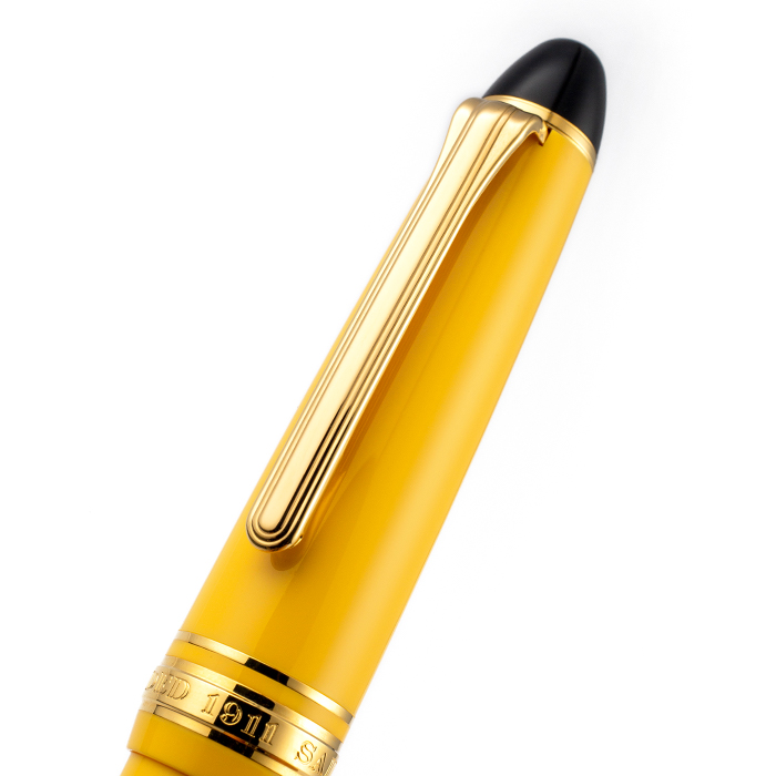 Sailor寫樂 Profit Standard中型魚雷系列14K Color 1019 金夾黃色 墨水筆