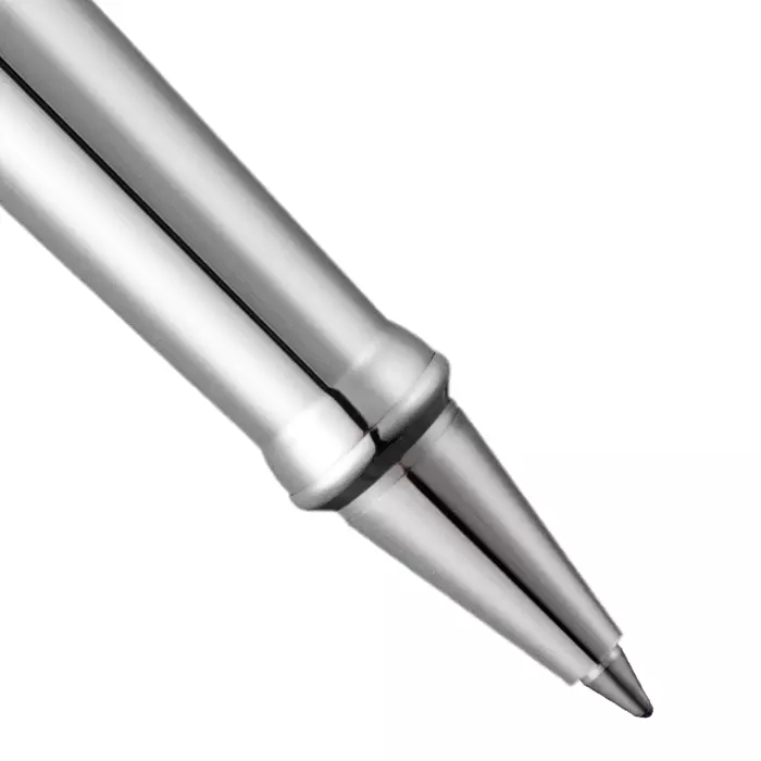  Otto Hutt Design 04 Silver/Black Rollerball Pen