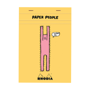 Rhodia 羅地亞 90週年 x Jean Jullien A5  N°16 上翻筆記本 