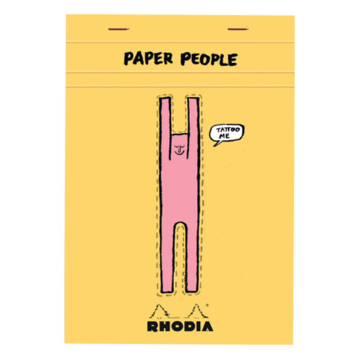 Rhodia 羅地亞 90週年 x Jean Jullien A5  N°16 上翻筆記本 