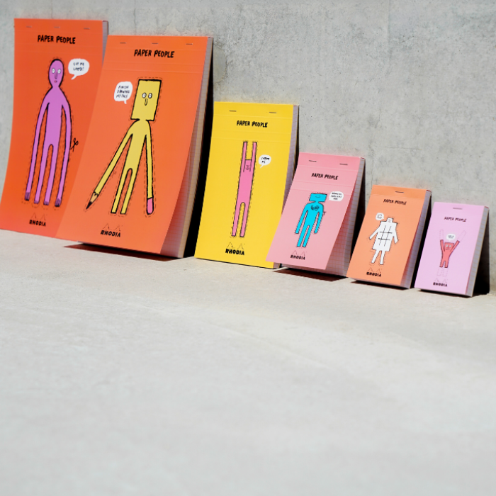 Rhodia 羅地亞 90週年 x Jean Jullien A5  N°16 上翻筆記本 