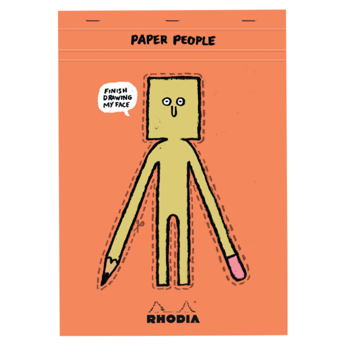 Rhodia 羅地亞 90週年 x Jean Jullien A4  N°18 上翻筆記本 