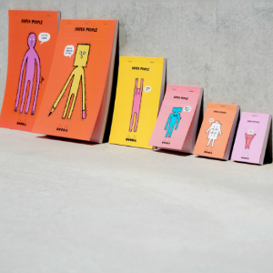 Rhodia 羅地亞 90週年 x Jean Jullien A4+ N°19 上翻筆記本 