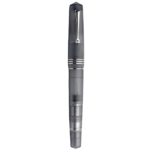 Leonardo Momento Zero Grande Pura 銀夾 Anthracite Gray 鋼筆