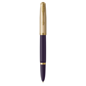 Parker 派克 51系列  Deluxe Plum 豪華梅紫色 18k 鋼筆