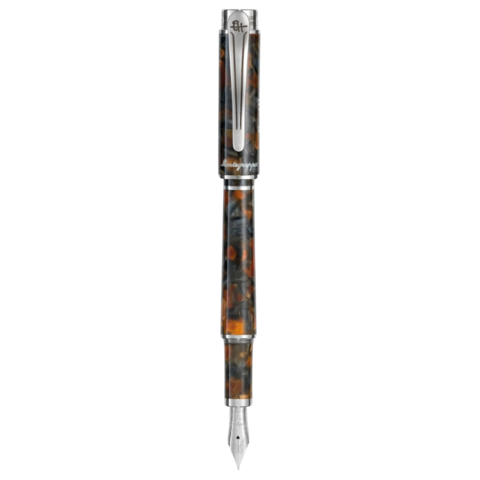 Montegrappa 萬特佳 海明威 限量版 Hemingway Novel Amber Grey Fountain Pen