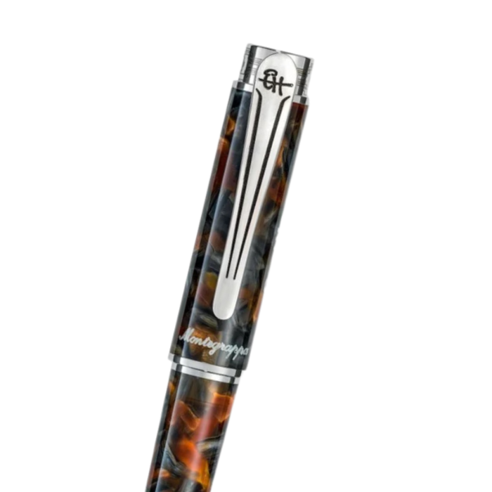 Montegrappa 萬特佳 海明威 限量版 Hemingway Novel Amber Grey Fountain Pen