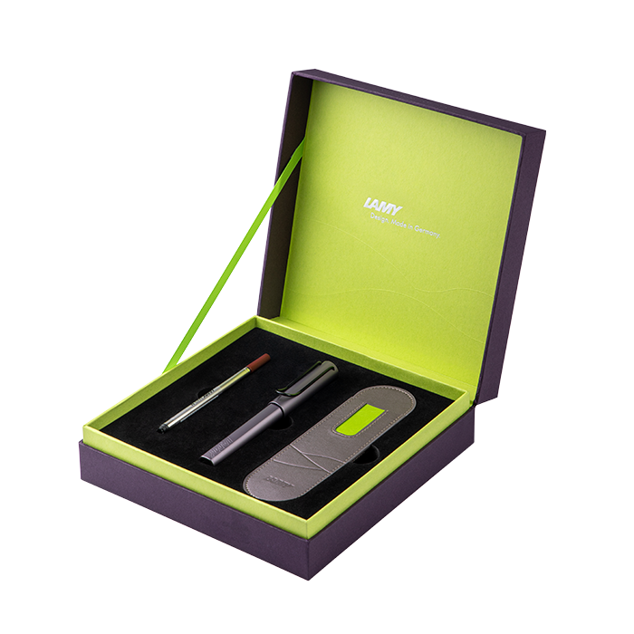 Lamy 凌美 AL-Star恆星系列 2025 Aubergine 溫網紫 鋼珠筆套裝
