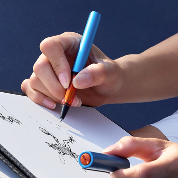 Lamy 凌美 AL-Star恆星系列 2025 Denim 喚醒藍 鋼珠筆套裝