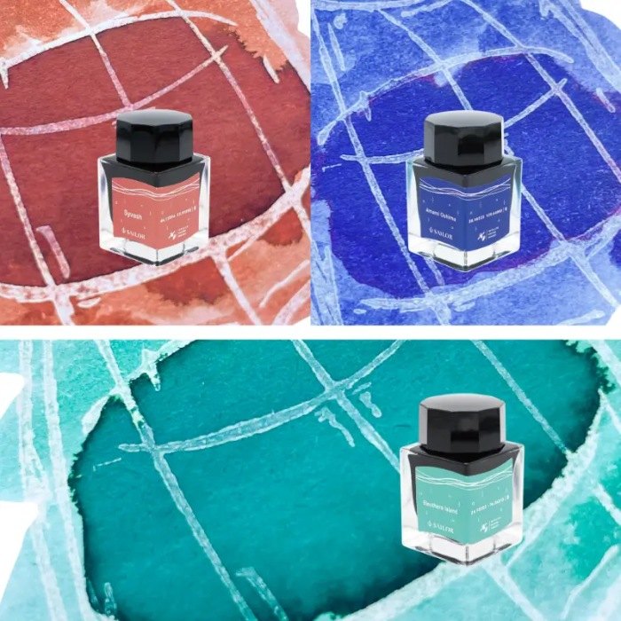 Sailor x SATELLITE CRAYON PROJECT Eleuthera Island 20ml Ink Bottle 墨水