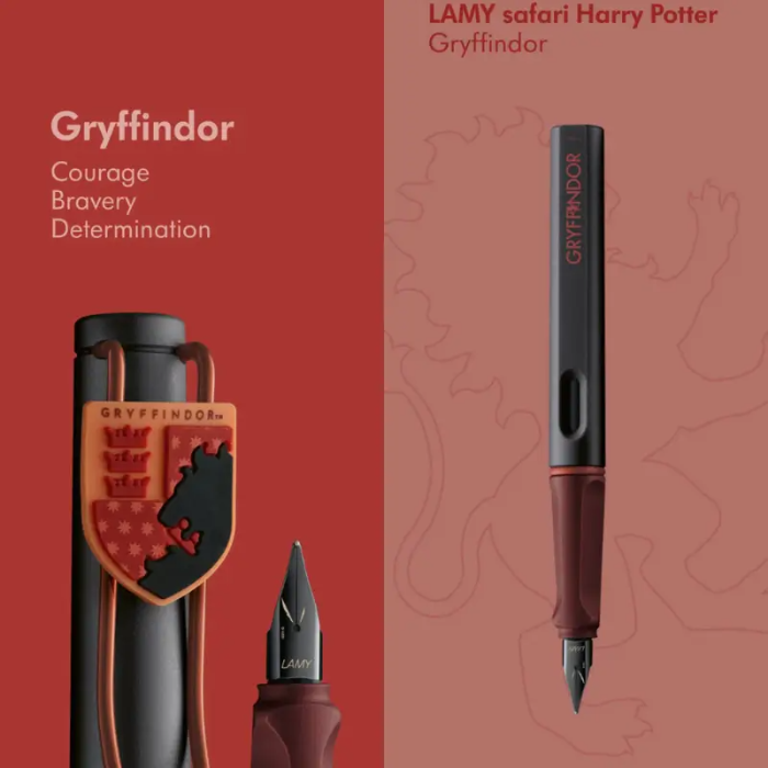 Lamy X Harry Potter Safari Gryffindor 鋼筆