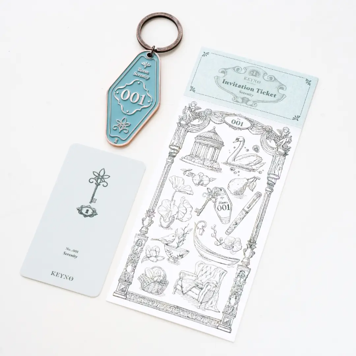 Dominant Keyno Stay.tionery Key No.001 Serenity 鋼筆