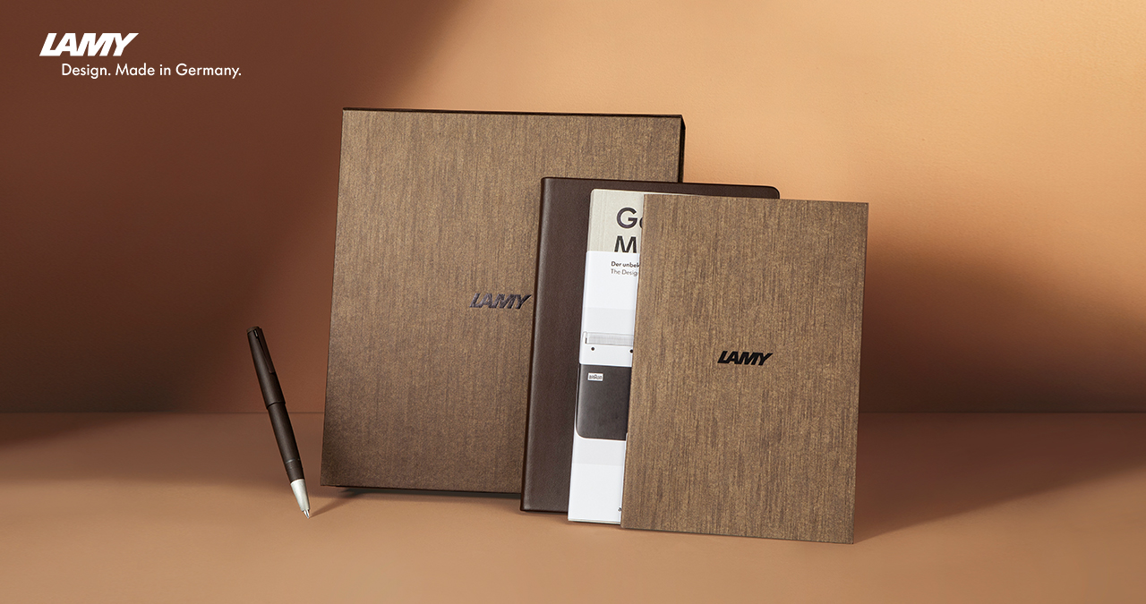 LAMY2000系列 55週年限定紀念版咖啡金墨水筆禮盒 01br brown