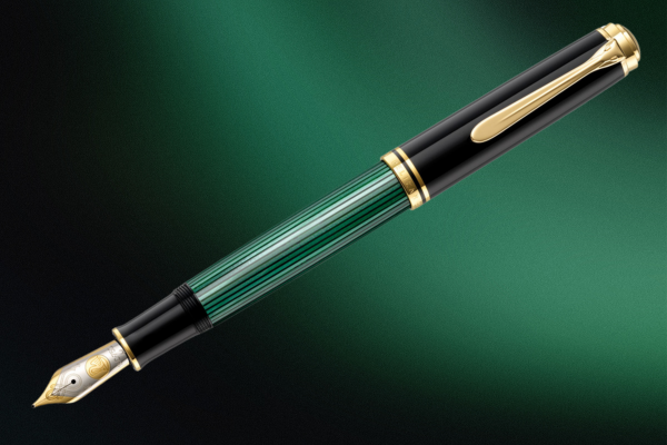 Pelikan Souverän 百利金 帝王系列 M1000 綠條紋