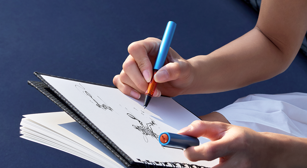 Lamy 凌美 AL-Star恆星系列 2025 Denim 喚醒藍 鋼珠筆套裝