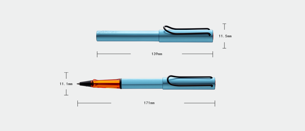 Lamy 凌美 AL-Star恆星系列 2025 Denim 喚醒藍 鋼珠筆套裝