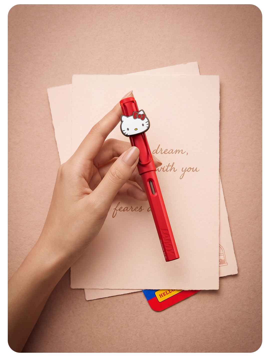 Lamy x Hello Kitty Safari Fountain Pen Set